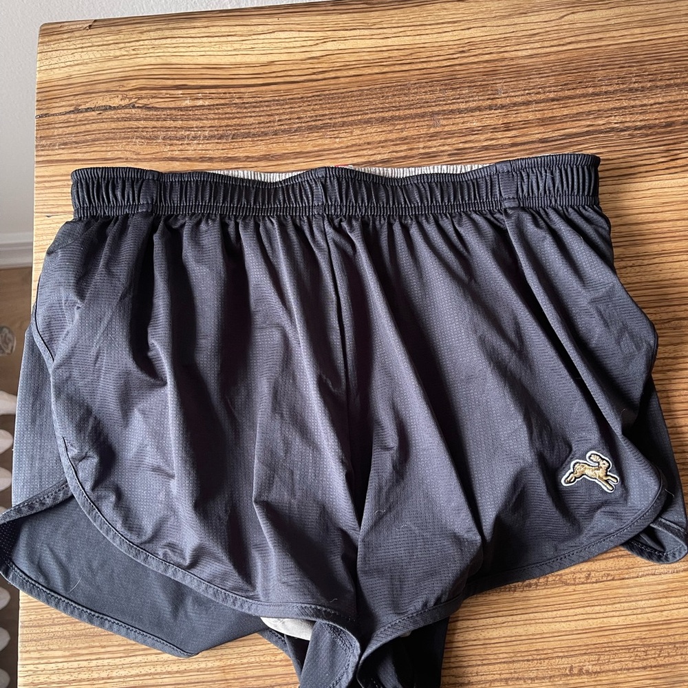 Tracksmith Black Twilight Split Shorts